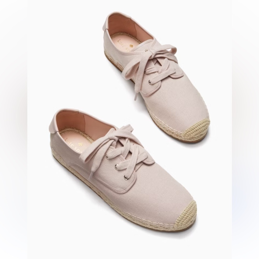 Kate Spade Blush Espadrille Sneakers